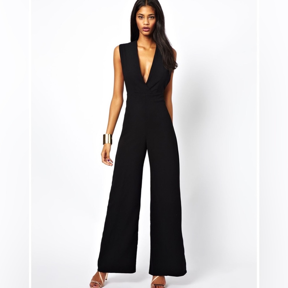 AQ/AQ Phoebe Jumpsuit Black 0